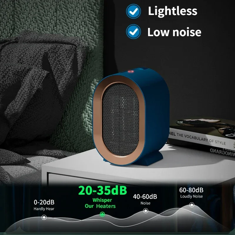 Portable Electric Heater Fan 1200W Hand Warmer