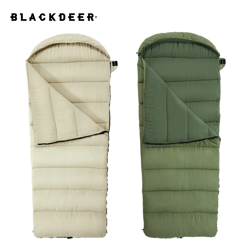 BLACKDEER Outdoor Travel Anhydrous Cotton Sleeping Bag Emergency Adult Autumn Dirty Warm Adult Camping Single Quilt Portable