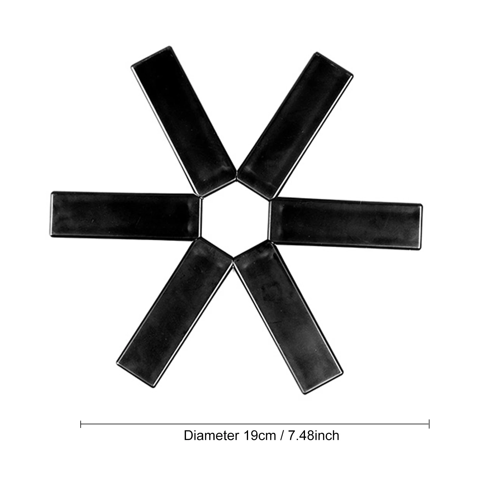 Foldable Trivet Mat Hot Pot Holder Heat Resistant Insulated Placemat Tableware Placemat Kitchen Accessories for Pots and Pans