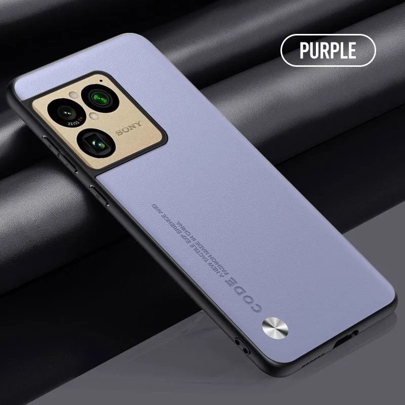 Premium PU Leather Shockproof Hard Case Cover