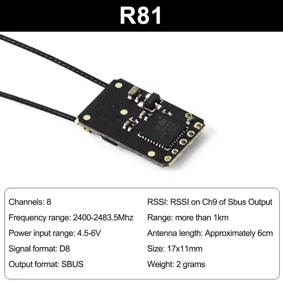 ตัวเลือกสินค้า ตัวรับสัญญาณ FRSKY สำหรับโดรนและ RC