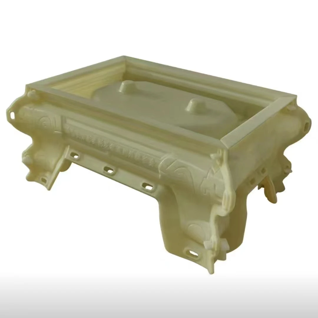 45 cm Cement flower pot mold pot foot tray plastic European flower foot bonsai base model hexagonal chassis concrete