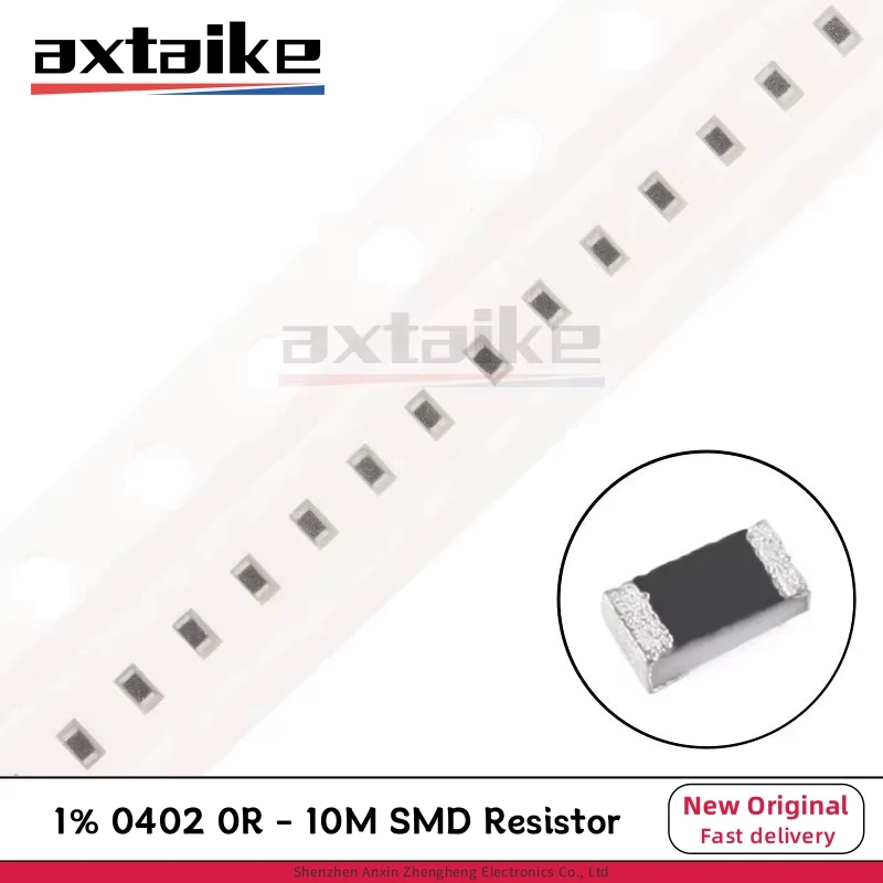 Smd Resistor Smd Chip Resistor 500PCS 1% 0402 0R-10M SMD Resistor 1/16W 1 10 47 100 150 220 330 470 510 K Ohm &Omega; 1K 2.2K 5.1K 10K 100K 1R 10R 47R 100R 470R 1M