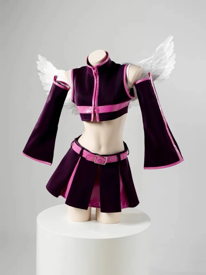 Anime 2.5 Dimensional Seduction Miriella Cosplay Costume Wig Skirt