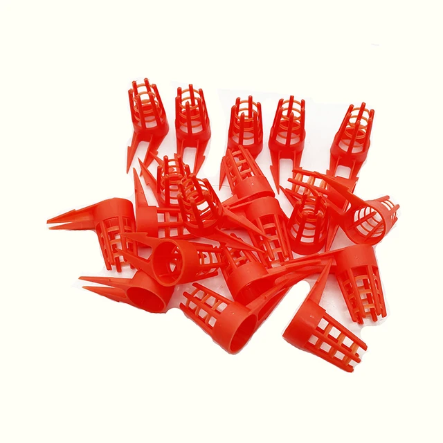 200 Dc/Set Bee Queen Sapka Védő Cella Burkolat Méhészeti Szerszámok Méhész Felszerelés Műanyag Ketrec Kellékek