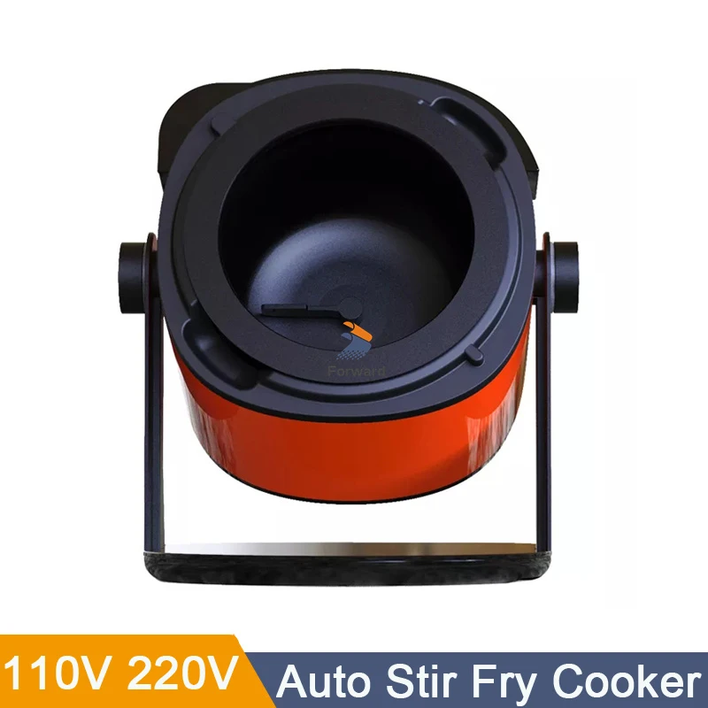 Automatic Rotate Drum Intelligent Cooking Machine Lazy Cooking Machine Robot Hot Pot Food Warmer Set Stir Frying Cooking Pot 2