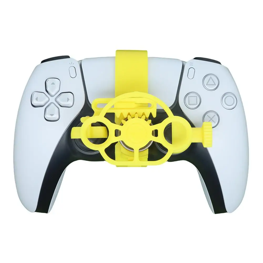 Steering Wheel Mini PS5 Slim Game Controller Plastic Auxiliary Replacement Game Accessories game controller accessories