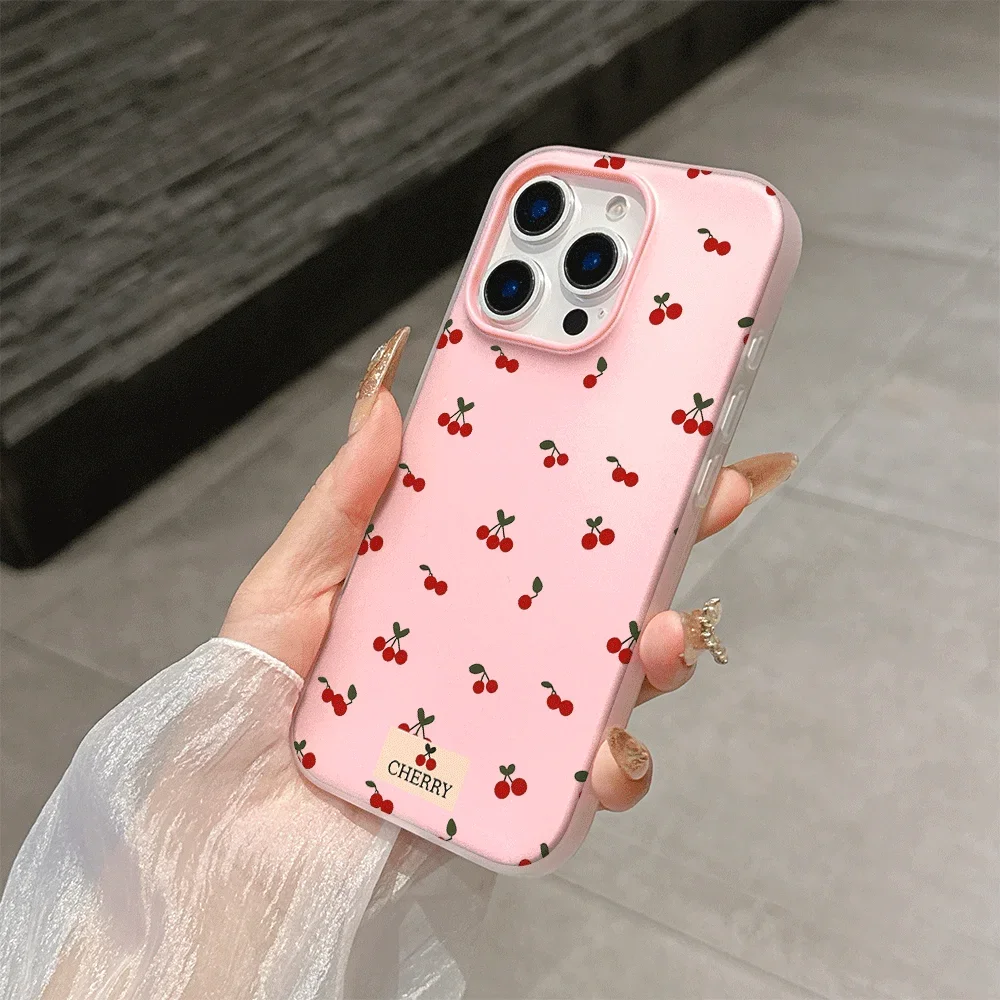 Floral Cherry Blossom Matte Phone Case Cover