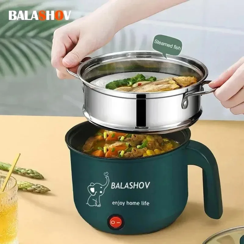 110/220V Mini Electric Cooker Non-stick Cooking 1-2 People Double - Main Image