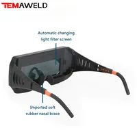 Welders Glass welding goggles Automatic Variable Photoelectric Welding Glasses Auto Darkening Welding Helmets Protective Glasses - Image 5