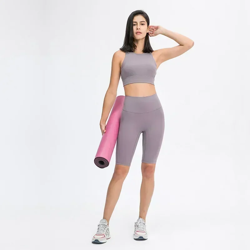 Lemon Women High Waist Tight Shorts 10