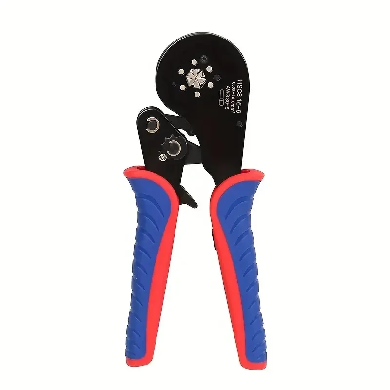 כלי כבידה HSC8 16-6 Ferrule Crimping Tool 0.5-16mm2/30-5AWG צינורי טרמינלים כבידה מיני פליירים עבור מחזיקי חשמל