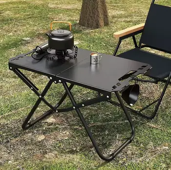 Outdoor Camping Camping Picnic Grill Tactical Table Foldable Table Dark Portable Unit Board Combination Table
