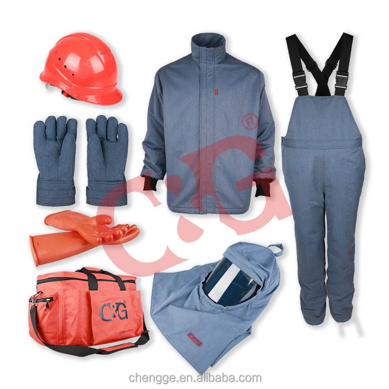 

Arc Flash Clothing Electrical Ppe Ropa Protectora De Seguridad Electrica De Arco Electrico Arc Flash Protection Kit