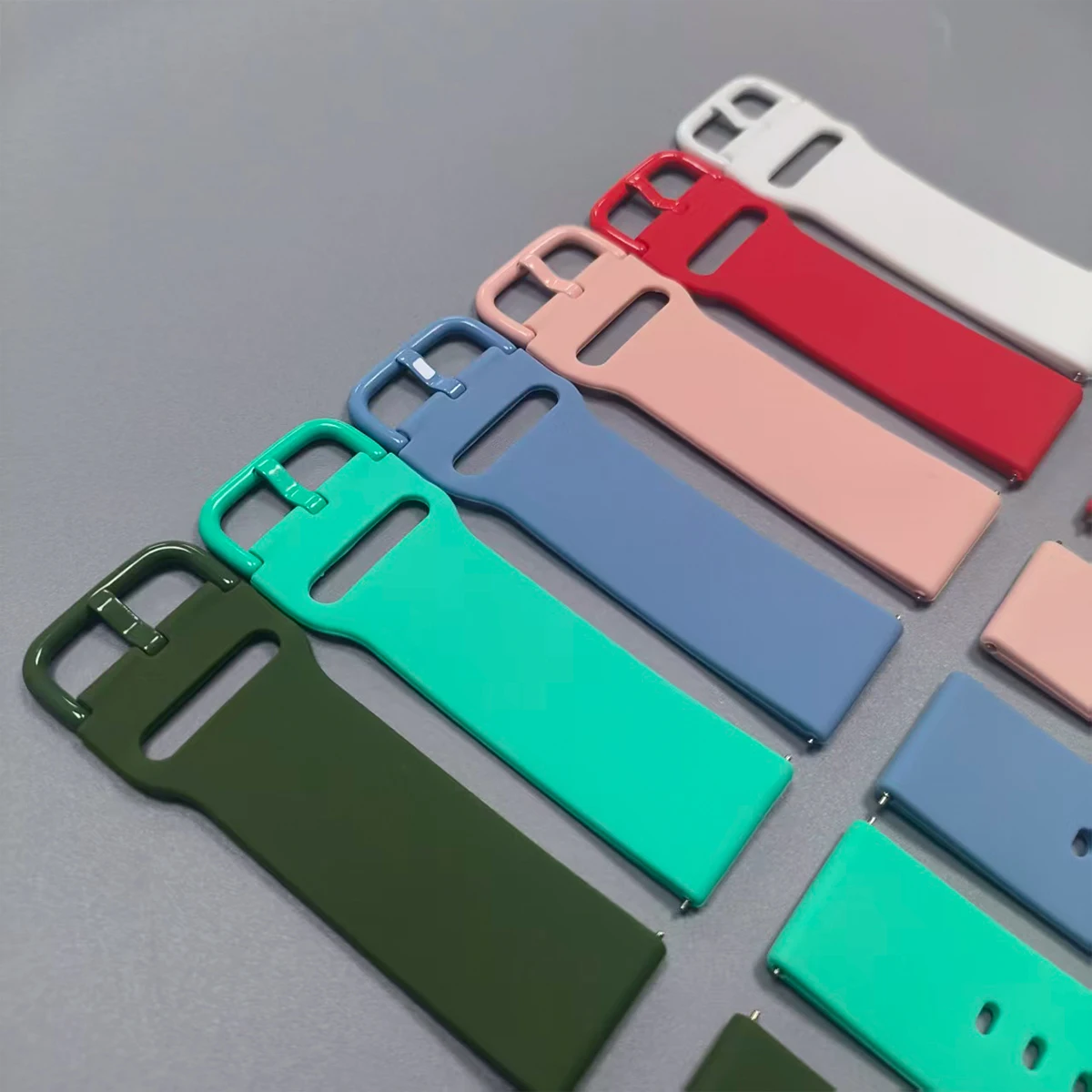 Premium Silicone Smart Watch Band - Available in 20mm and 22mm Sizes