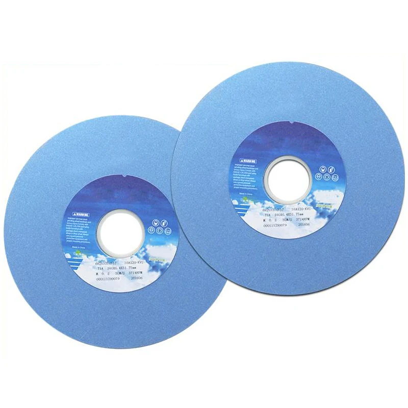 Polishing Wheel Ceramic Abrasive White Corundum 180*12.7*31.75mm for Alloy Steel Tool Grinding
