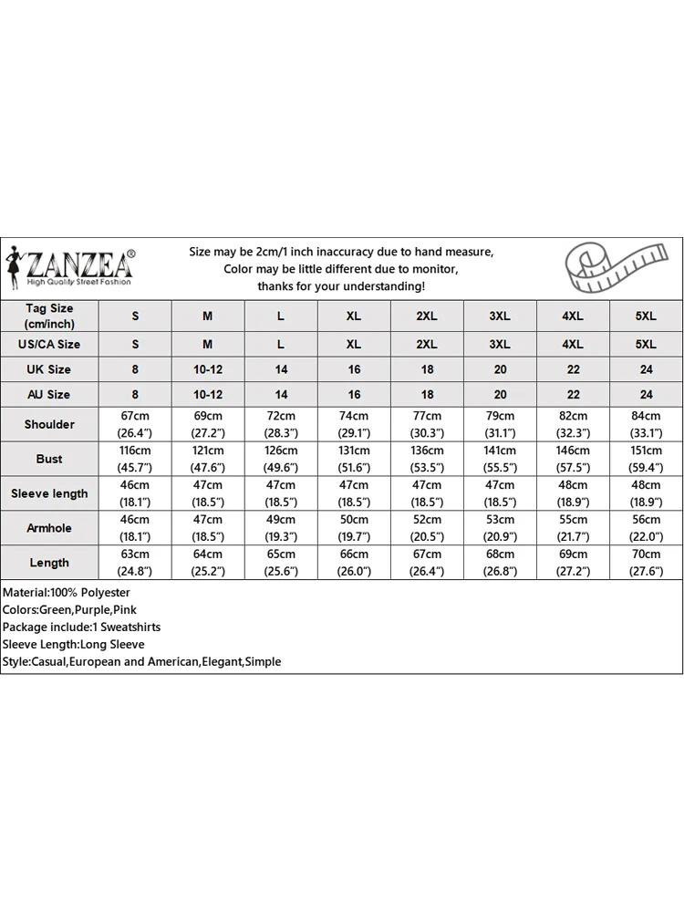 ZANZEA Streetwear Daily Wear Outfits Women Geometric Print Sweatshirt Casual Long Sleeve Pullover Autumn O Neck Comfortable Tops 6