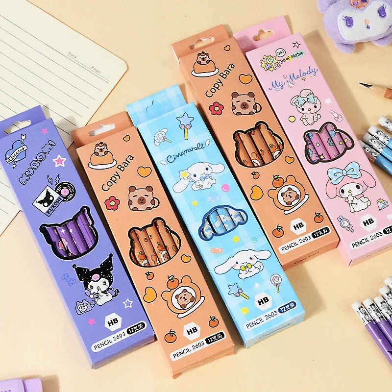 

Карандаш Sanrio в стиле аниме, 12 шт.