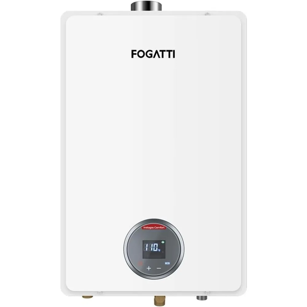 Nautral Gas Tankless Water Heater Upgraded Staged Combustion Technology, Indoor 7.5 GPM, 170,000 BTU