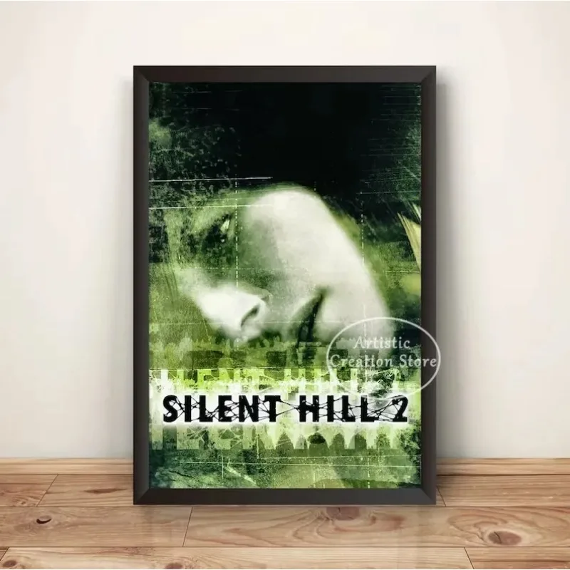 Silent Hill Game Poster Print Art Canvas Painting Wall Art Thriller Game Pictures for Bedroom Room Wall Home Decor Gifts