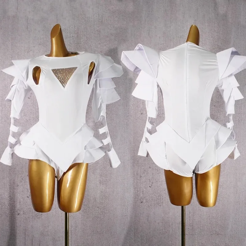 

New Stage Costumes Women Nightclub Rhinestone Jumpsuit Dance Bodysuit DJ Leading Dance Rave Clothes Singer Stage Wear BL20