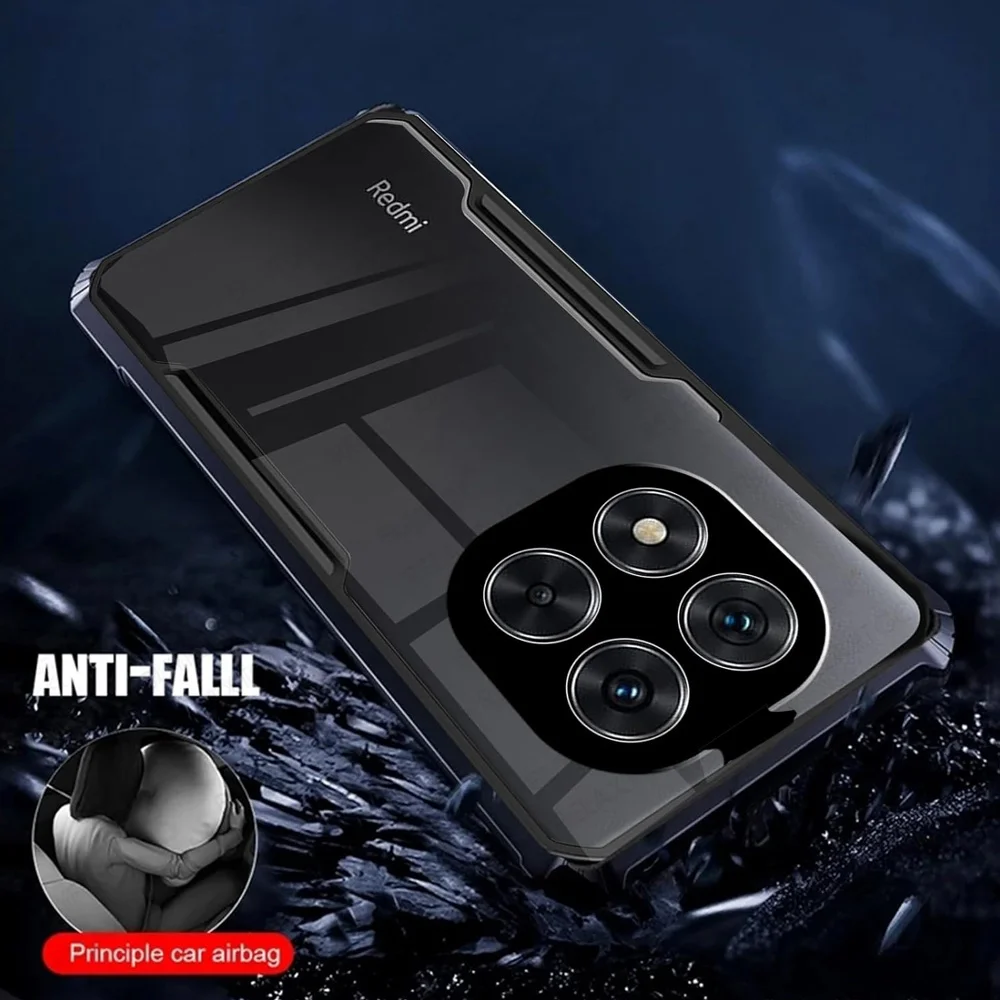 Acrylic Transparent Shockproof Armor Case - Enhanced Protection Coque