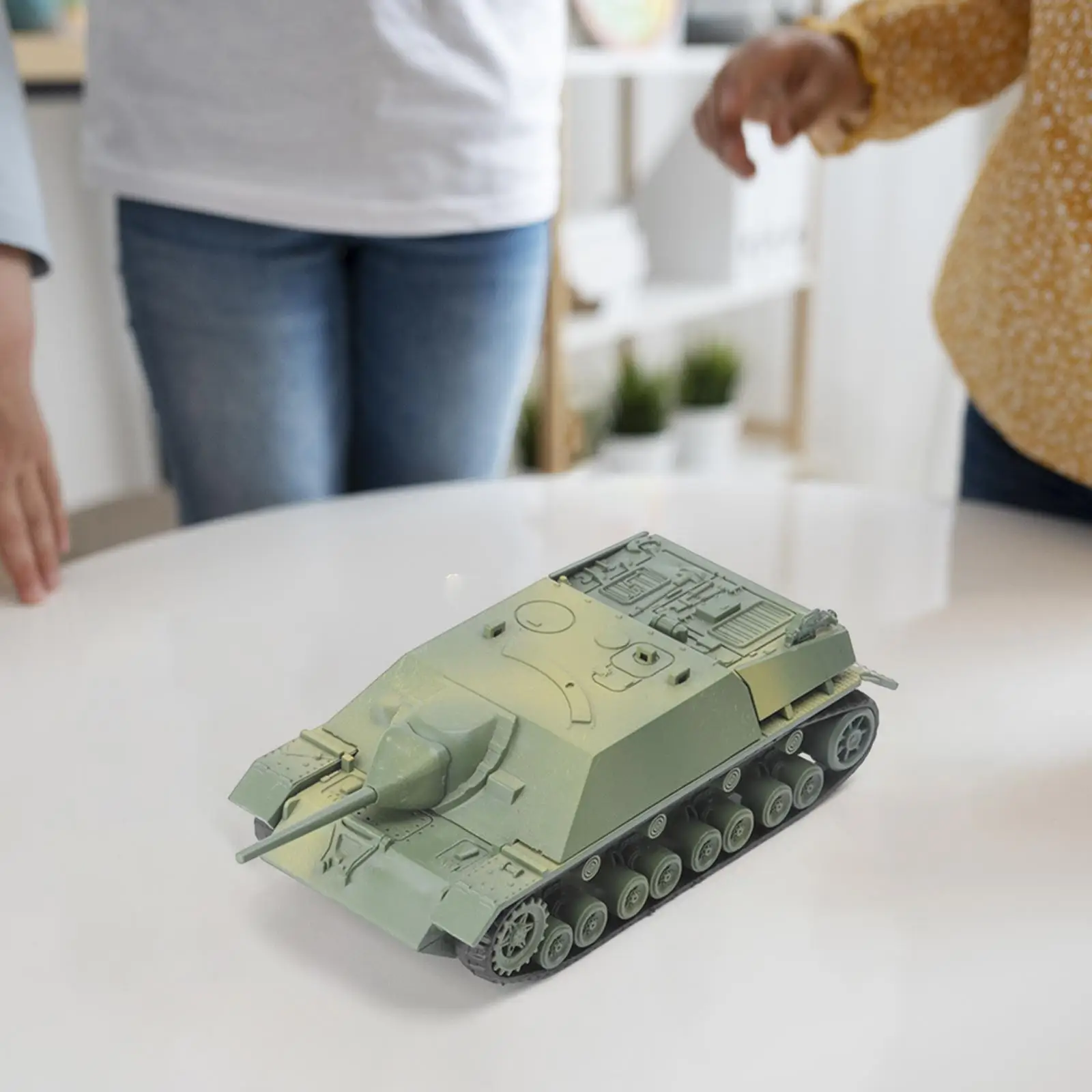 1/72 기갑 탱크 모델 빌딩 모델, DIY 추적 크롤러 전차 장갑 차량, 어린이 수집품, 소년