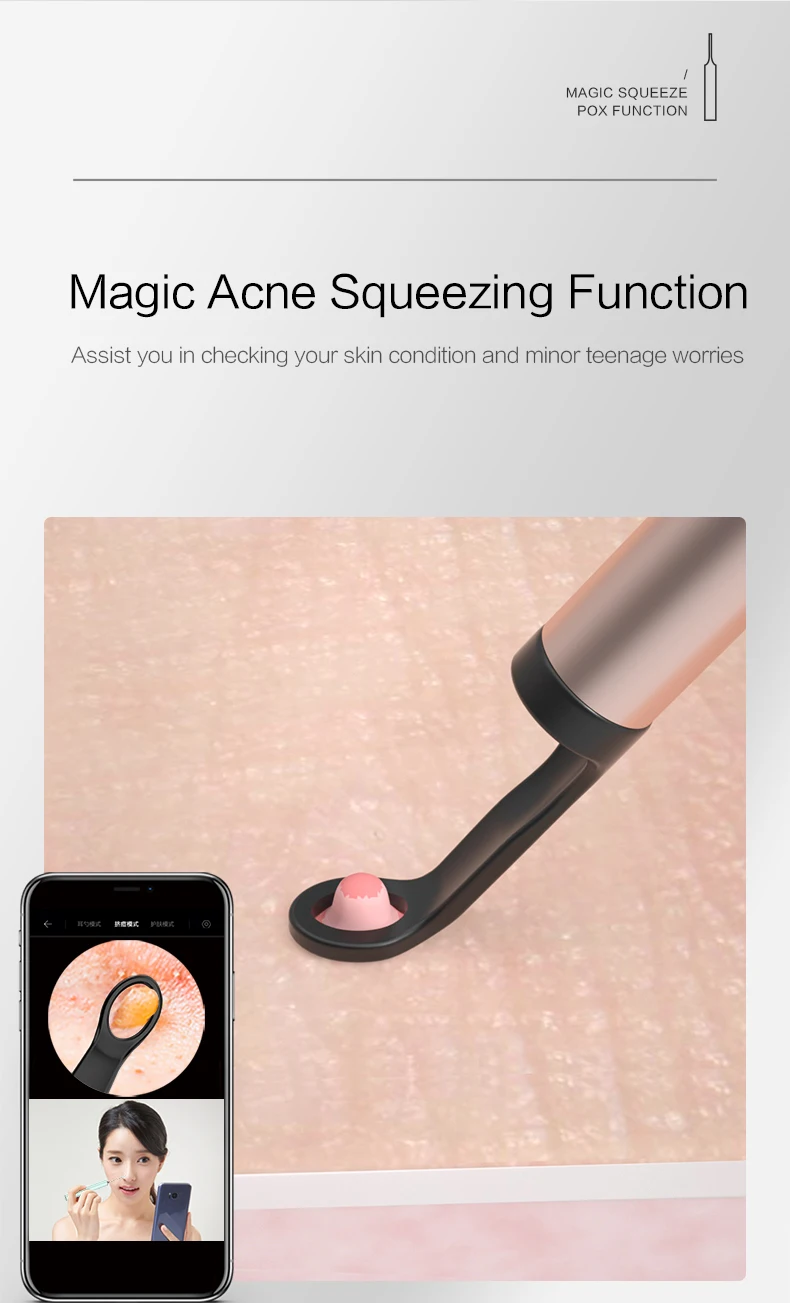 Description Picture 6 of itemBebird Smart Visual Ear Cleaner HD Wireless Cleaning Endoscope Visual Ear Pick MIni Camera Health Care Set USB Typc C Charging