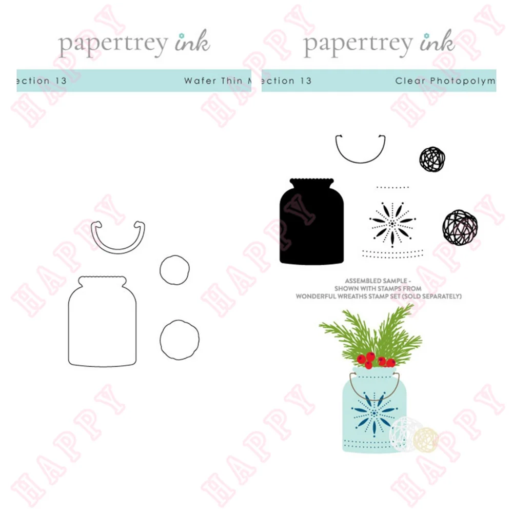 

Metal Cutting Dies Stamps Vase Collection Scrapbook Diary Decoration Paper Craft Embossing Template DIY Greeting Card Handmade