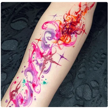 Vernice per il corpo Pasta per tatuaggi multicolore Coni all'henné Facile da pulire Tatuaggio temporaneo per body art Pittura fai da te Festa per bambini