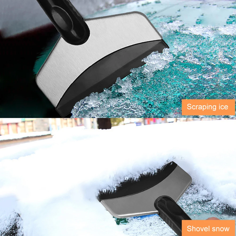 Portable Snow Removal Scraper Durable Car Snow Shovel Ice Shovel Window Cleaning Tool Winter Defrosting Scraping tool