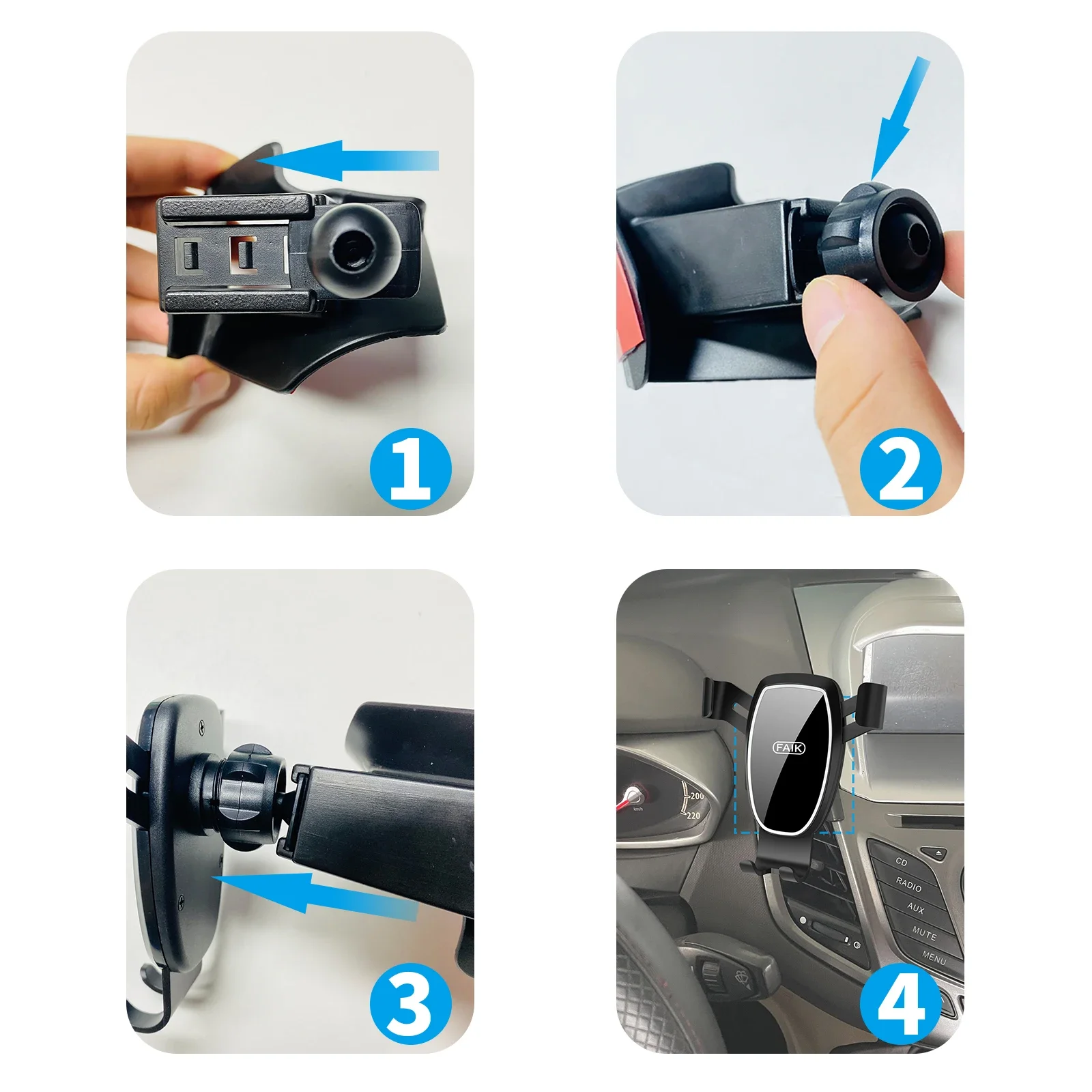 BMW X5 2023 2024 2025 GPS 브래킷 네비게이션 스탠드 자동차 액세서리 용 자동차 휴대 전화 홀더