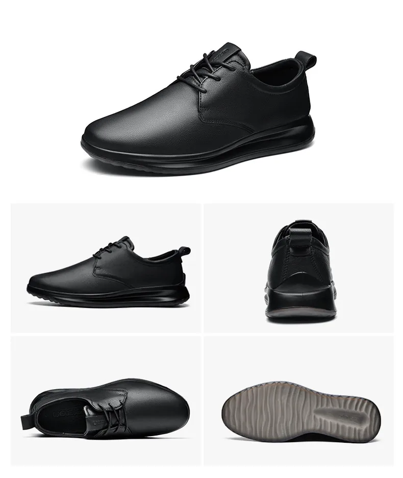 High-end genuine leather men shoes outdoor casual sneakers fashion business shoes for men zapatillas hombre sapato