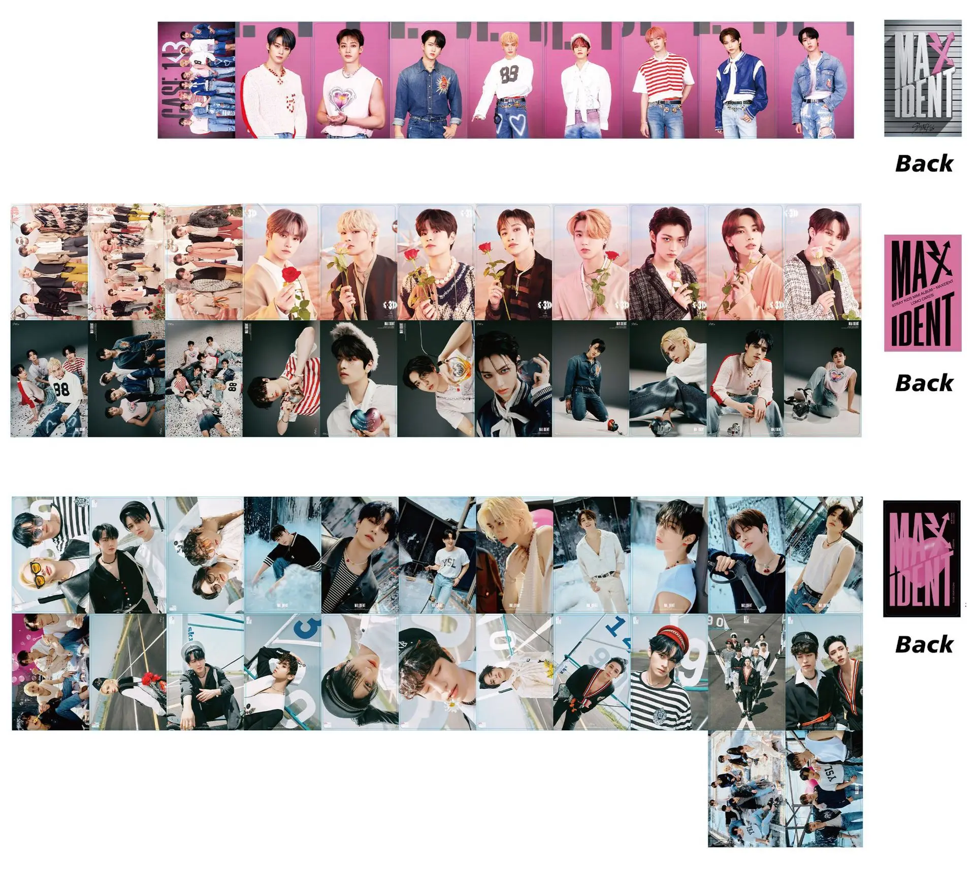 95pcs/set Kpop Stray kids MAXIDENT Photo Album Gift Lomo Cards Stickers  Lanyard Key chain Photocards K-pop Straykids - AliExpress