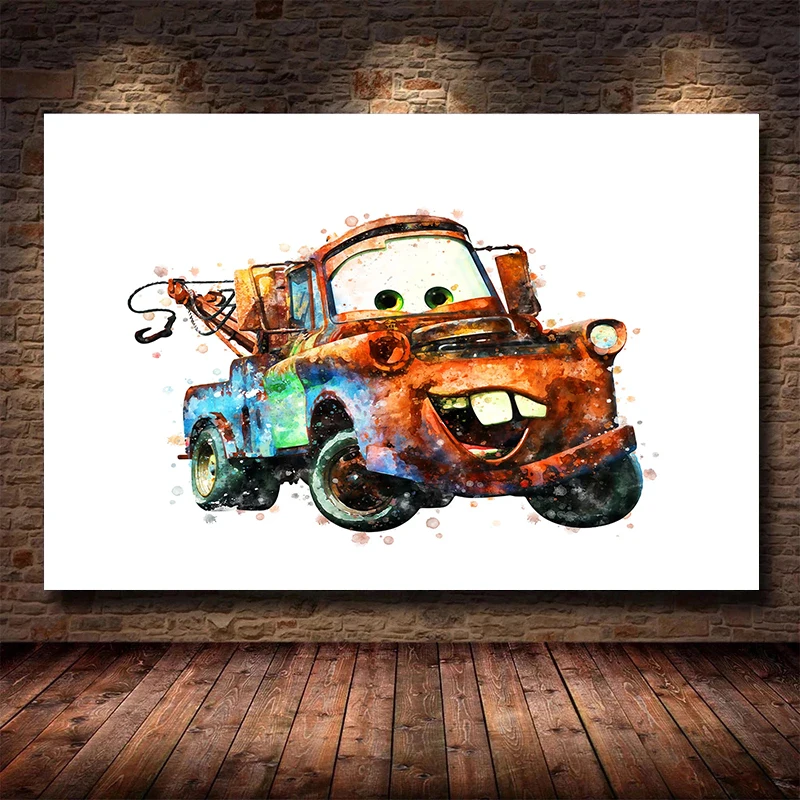 Pintura Relâmpago. 😉 cars #carros #tow #mate #disney #pix…