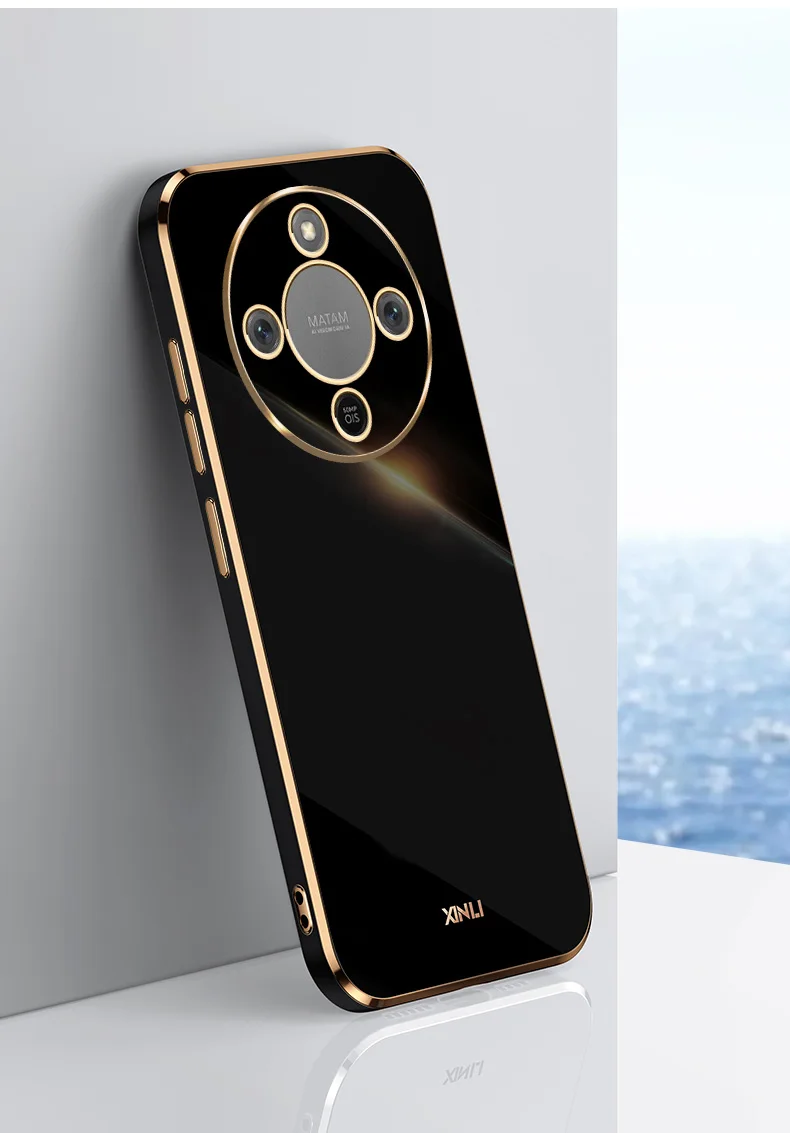 Honor Magic8 Lite MTN-NX1M Hülle Galvanisierter Silikon-Stoßfänger Weiche TPU-Rückabdeckung Stoßfeste Handyhülle für Honor Magic 8 Lite 5G 2025 – Detail 27