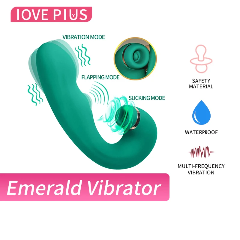 Women's Clitoral Sucking Licking Vibrator G Spot Stimulator Nipple Vibrator Adult Toy for Couples Sexual Enhancement