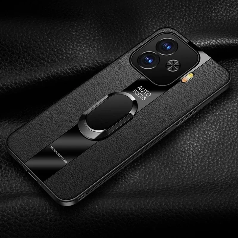 ل IQOO Z9 توربو المغناطيسي حلقة حامل غطاء ل VIVO Z...