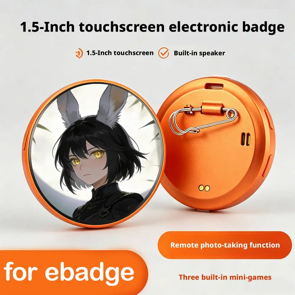 Ebadge 전자 바형 걸이식 사진 영상 초장시간 지속 블루투스 전송 애니메이션 애니메이션 배지