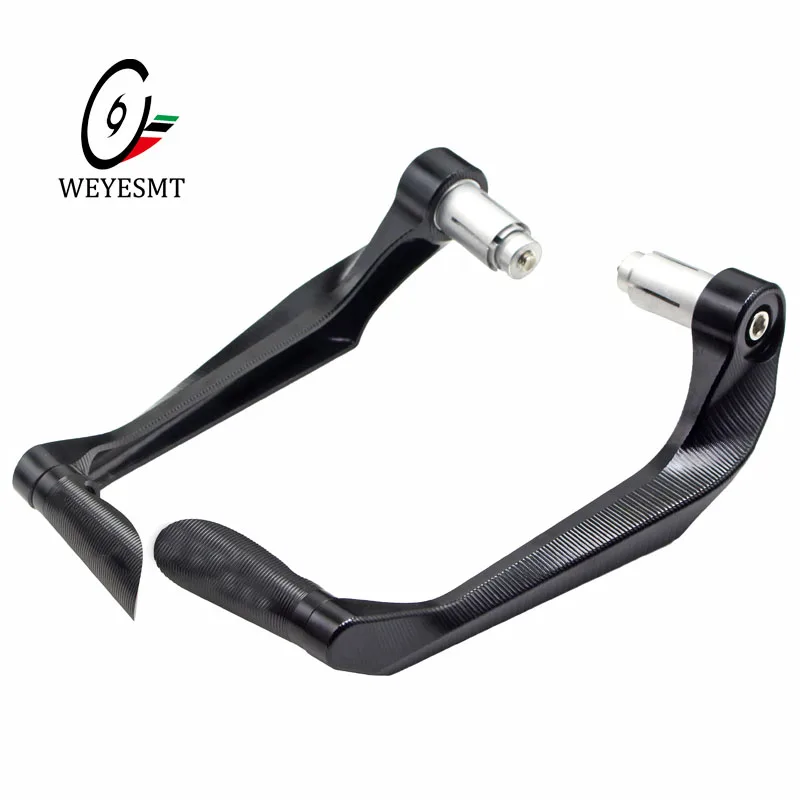 Universal CNC Motorcycle Brake Clutch Levers Protector Guard for Motorbike 22mm 7/8" Handlebar Grip Ends Handguards Motors