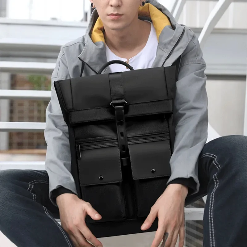 Laptop Backpack Anti-theft Waterproof School Backpacks USB Charging Men Business Travel Bag Backpack New Design 6