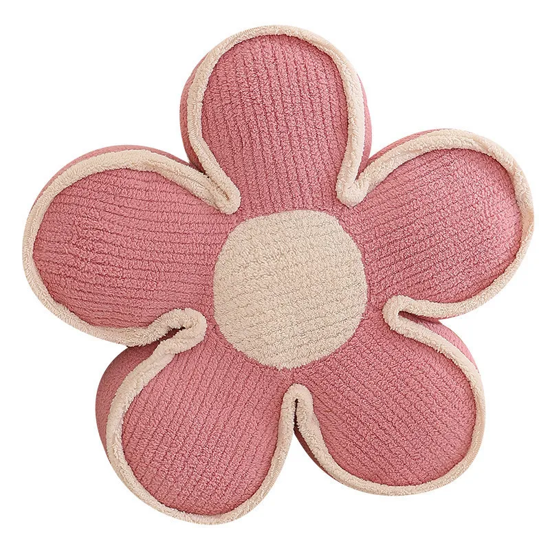 Pillow Flower Pillow Floor Cushion Soft Durable Stylish Decorative Throw Pillow for Aesthetic Home Décor Flower Cushion INS