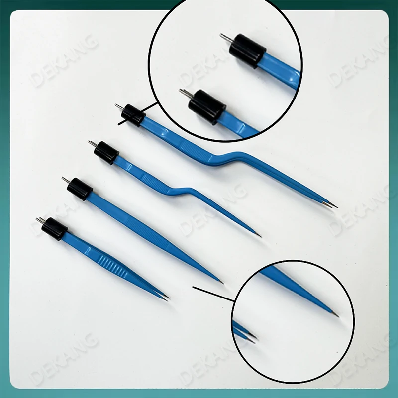 American Gauge Bipolar Coagulation Forceps Adapts All High Frequency Electrotome American Standard Tweezers Connection Wires