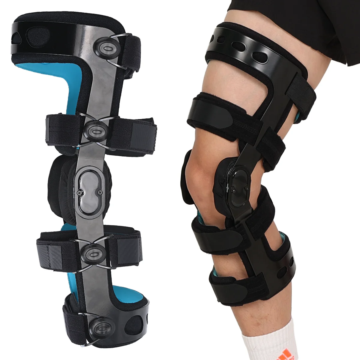 Orthomen Functional Knee Brace ACL/MCL/Meniscus/Ligament/Injuries - Left XL