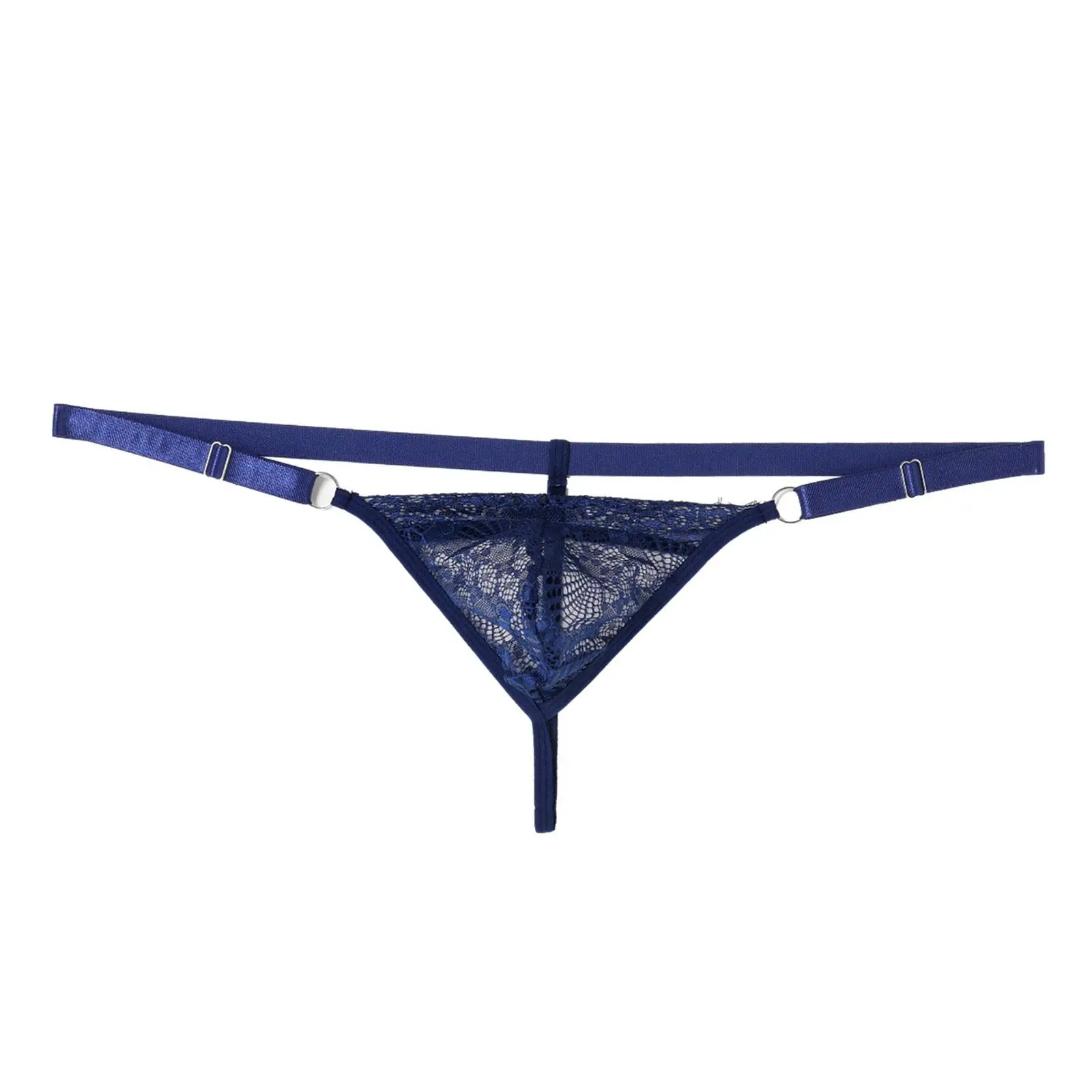 

Men T Back Thongs Enhancing Thongs Open Strap Stretch Underpant Crotchless Panties Men Thongs for Lover Gift Cosplay