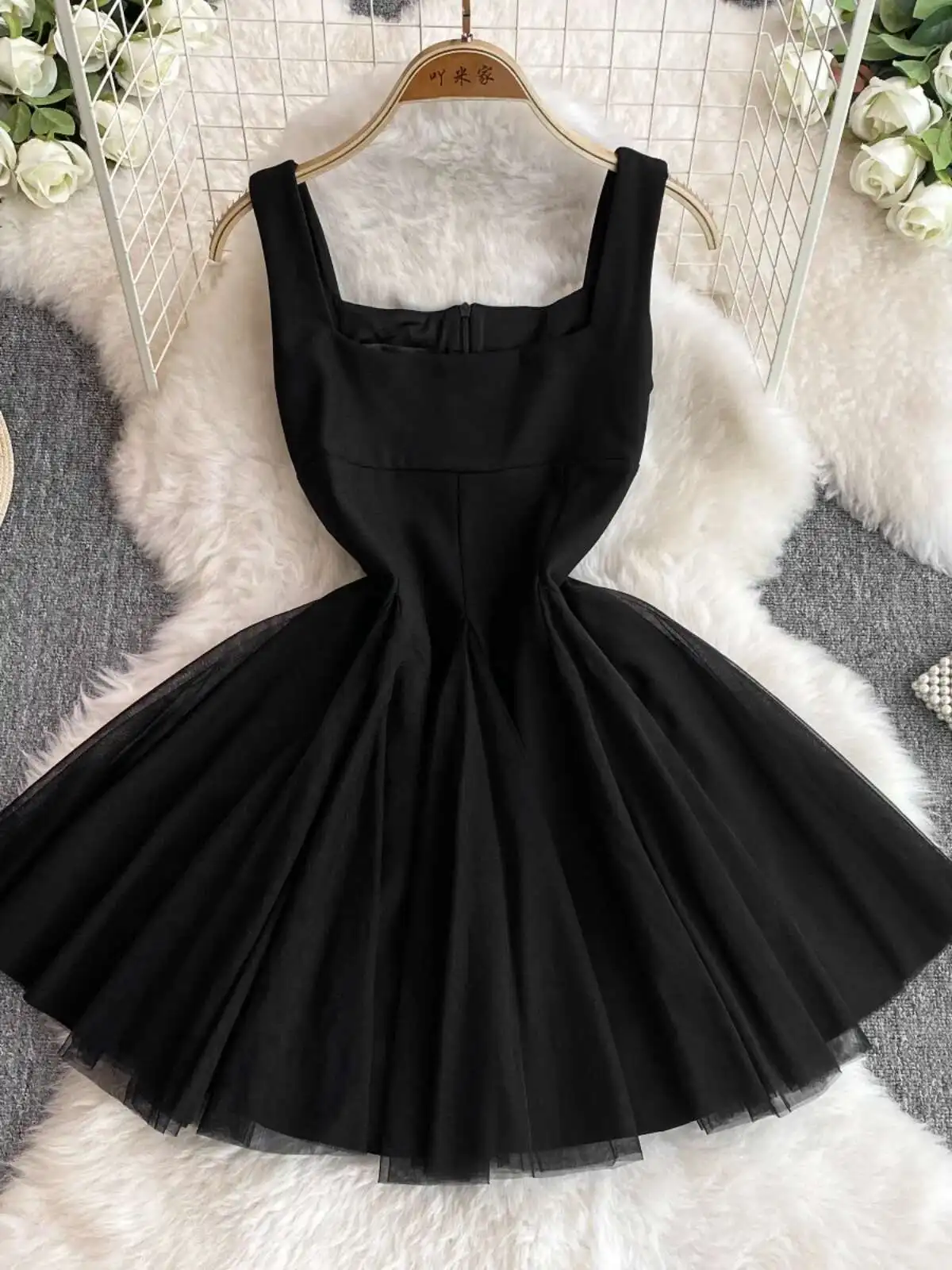 Birthday Dresses Abito Bustier Tulle Red Carpet Bustier Dress In Tulle