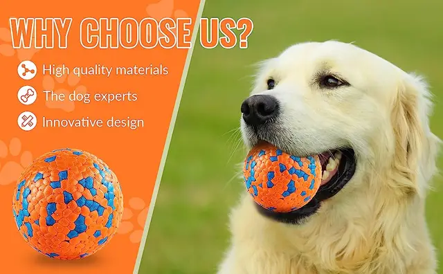 Interactive Dog Balls, Dog Toys for Boredom and Stimulating, Dog Toys for  Aggressive Chewers, Safer for Dog's Mouths - AliExpress