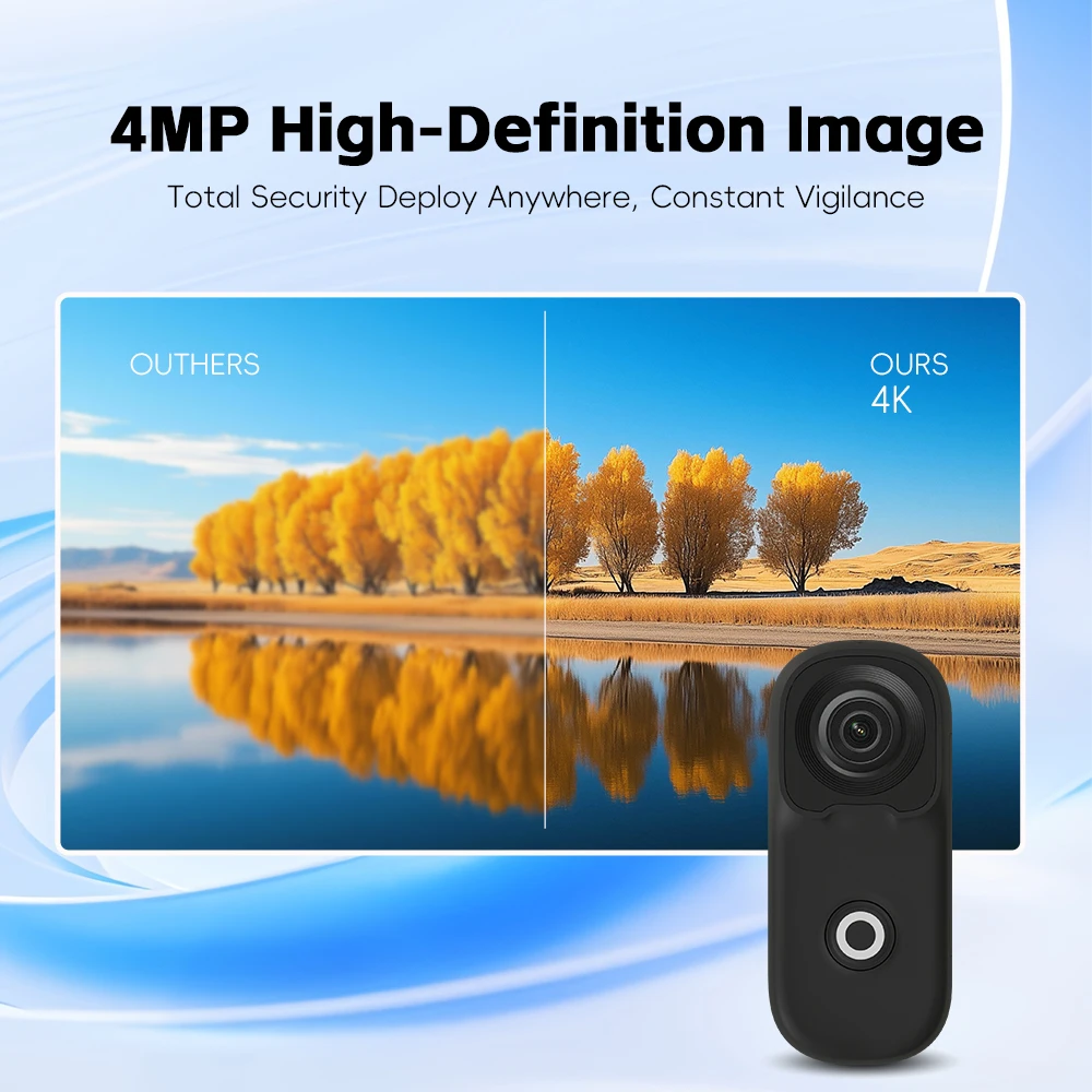 Caméra d'action 4K Ultra HD WiFi EIS étanche pour sport
