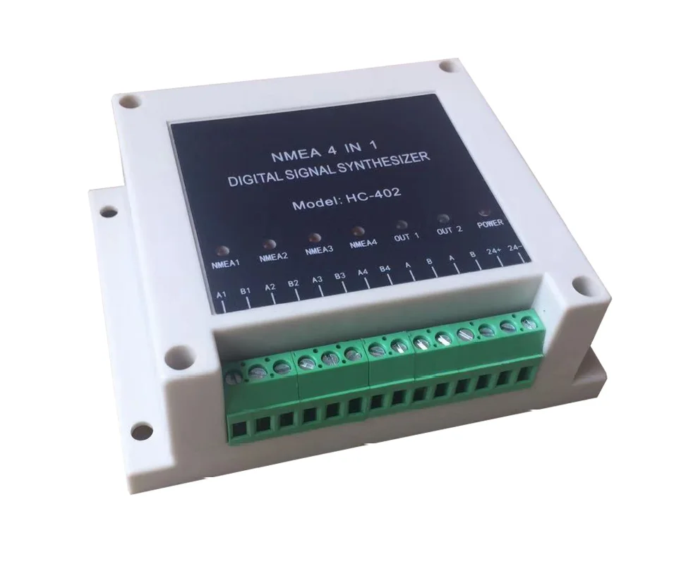 HC-402 입력 4채널 NMEA0183, 출력 1 NMEA 디지털 신호 합성기 4 in 1