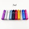 1PC 5ml 10ml Portable Mini Perfume Glass Bottle Travel Aluminum Spray Atomizer Empty Metal Parfume Atomiser Sprayer 3